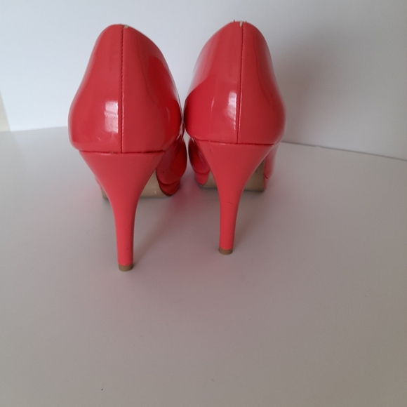 Call It Spring Coral Heels - Picture 3 of 8